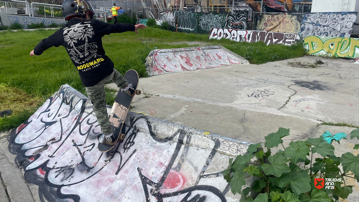 Islais Creek promenade spot